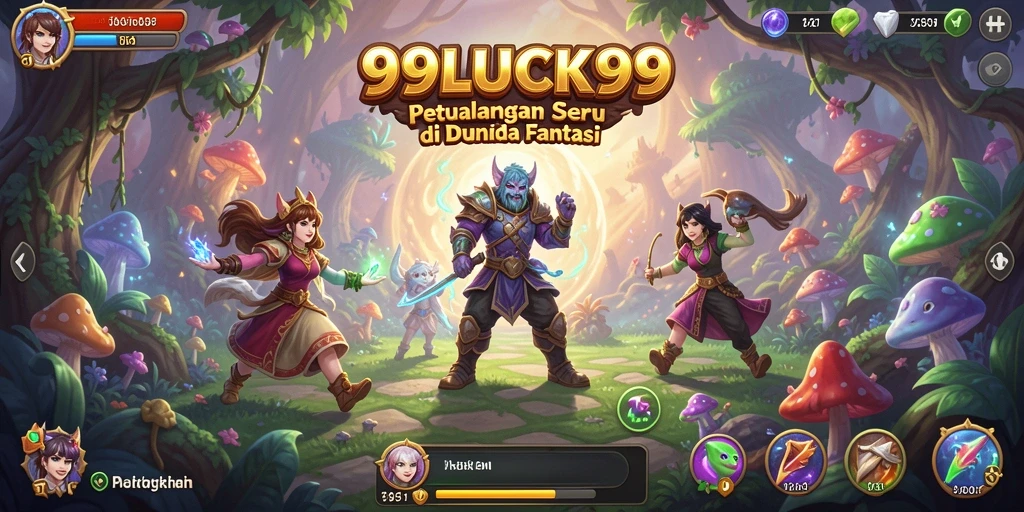 Tampilan gameplay seru dan menegangkan dalam 99LUCK99.