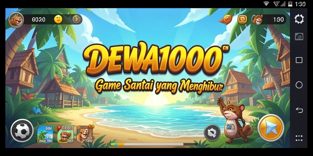 Tampilan gameplay seru dari DEWA1000 yang memikat.