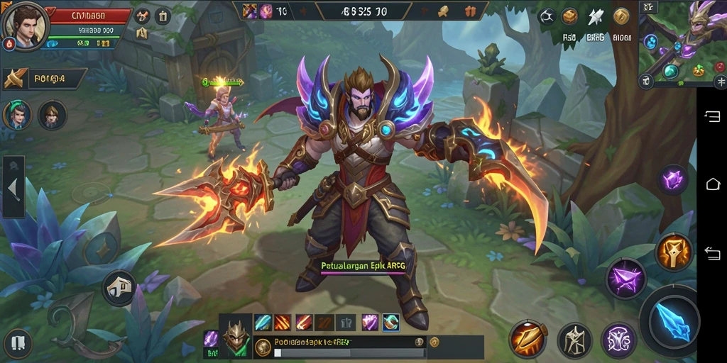 Gameplay seru dengan aksi pertempuran yang dinamis di F32.