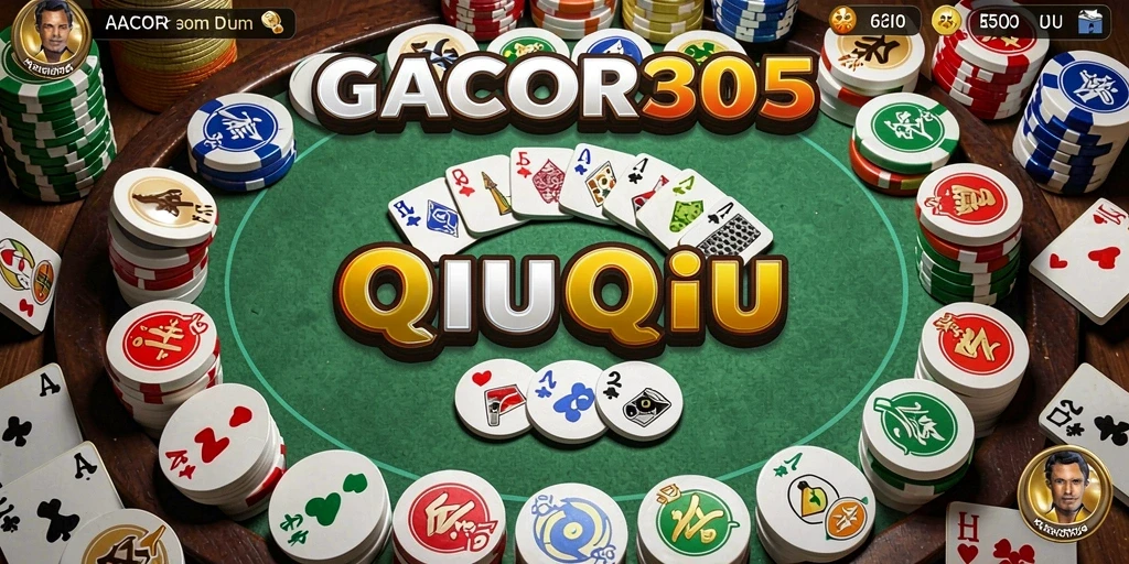 Screenshot utama GACOR305 menampilkan gameplay QiuQiu yang seru.