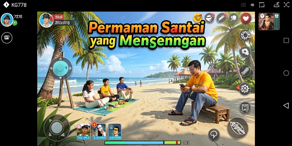 Tampilan gameplay KG778 yang menarik dan menghibur.