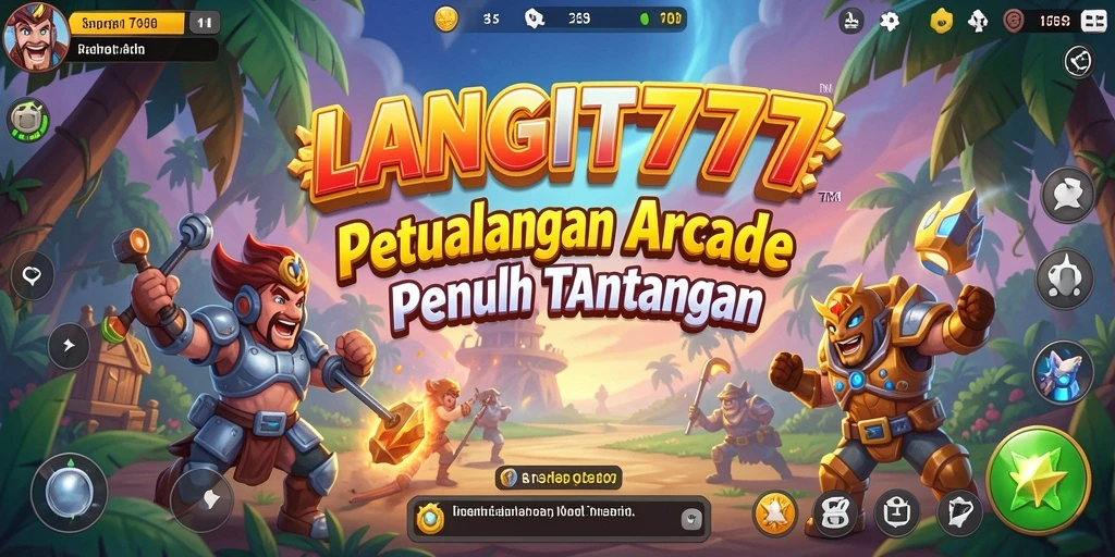 Screenshot LANGIT777 menampilkan gameplay seru dan penuh warna.