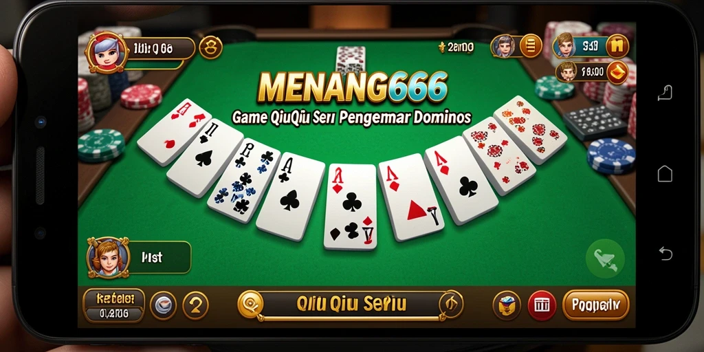 Screenshot dari gameplay QiuQiu yang seru dan interaktif.