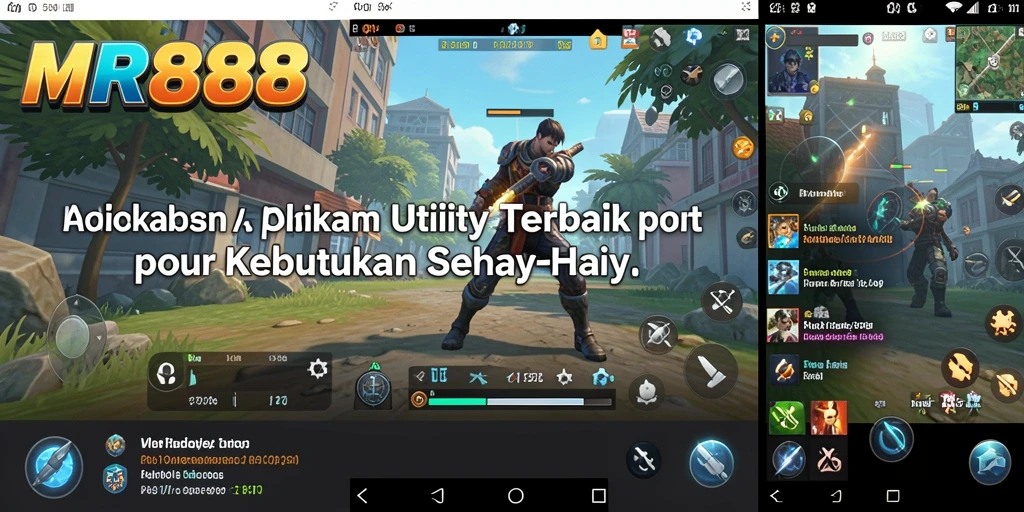 Screenshot utama MR888 menampilkan tampilan interface yang bersih dan fungsional.