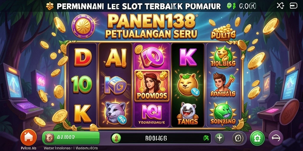 Tampilan gameplay menyenangkan dari permainan slot PANEN138.