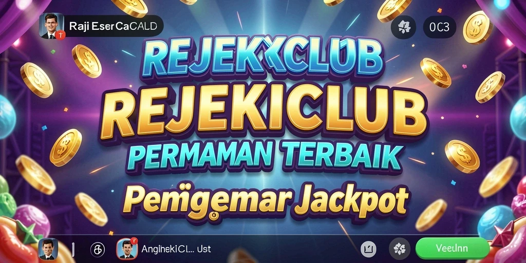 Tampilan gameplay menarik dari REJEKICLUB dengan simbol Slot yang menawan.
