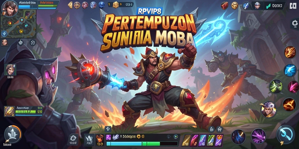 Gameplay seru di RPVIP8, pertempuran antar hero yang tak terlupakan.