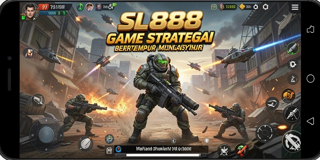 Tangkapan layar gameplay SL888 menunjukkan berbagai pertempuran strategi yang menarik.