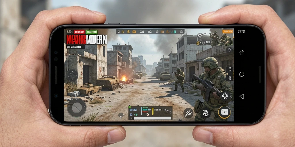 Screenshot ST789 menampilkan aksi pertempuran yang mendebarkan di medan perang.