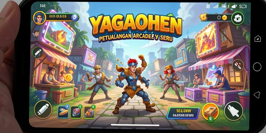 Tampilan gameplay YAGAOHEN yang seru dan penuh tantangan.